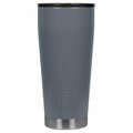 Eat-In Tools 20 oz Vacuum-Insulated Tumbler with Smoke Cap, Slate Grey EA3536083